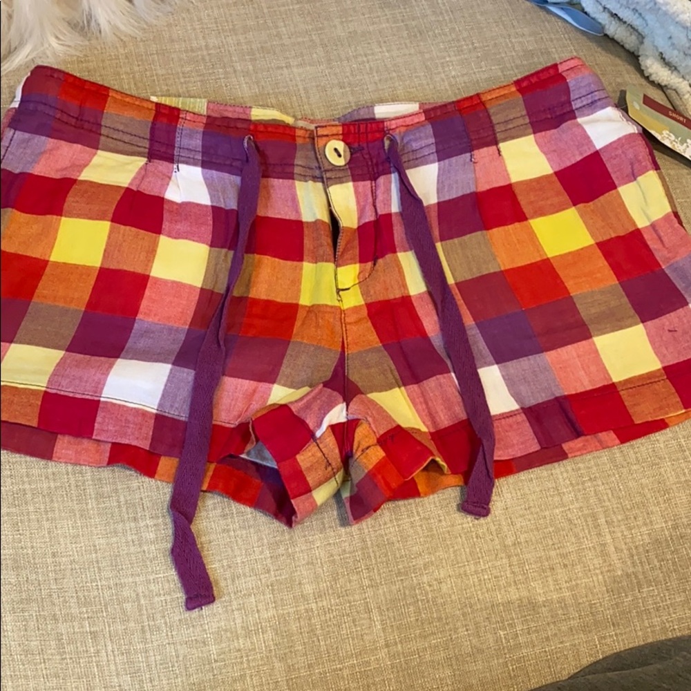 Pink/red/purple shorts